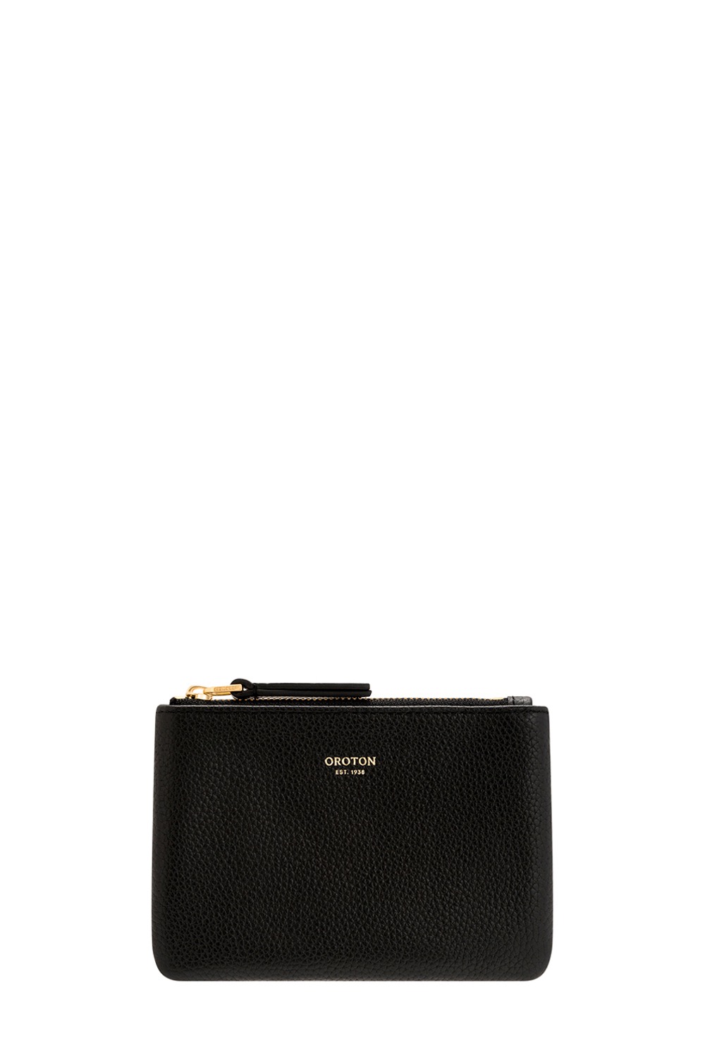 Dylan Pouch With Key Ring Black Oroton