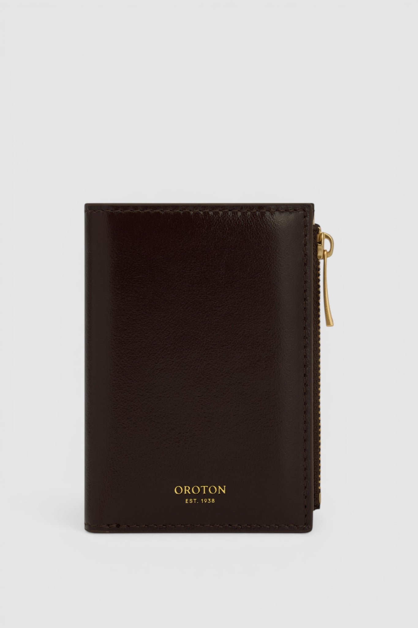 Cecile 10 Credit Card Mini Zip Wallet - COPPER | Oroton
