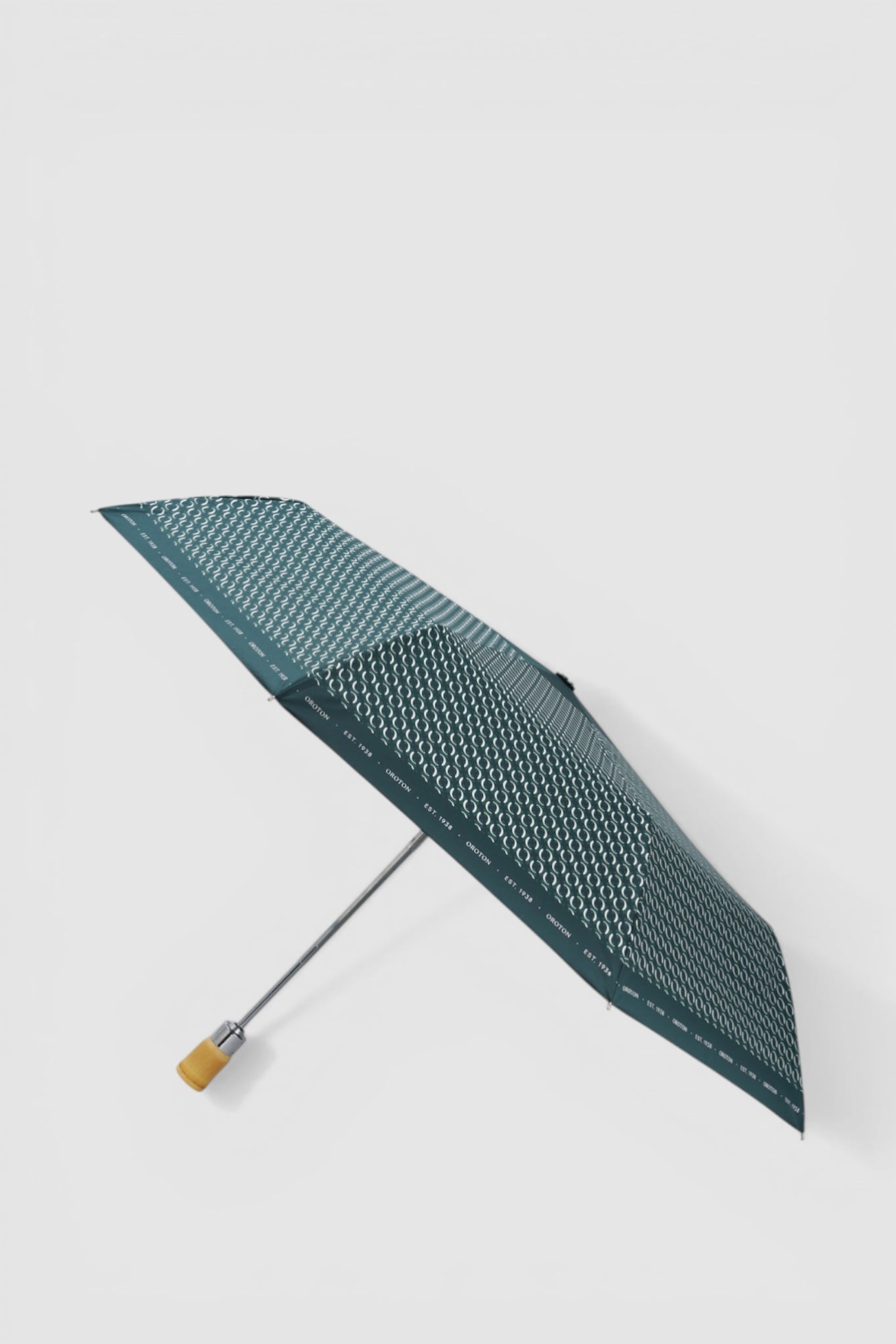 Bamboo Small Umbrella - Black/Black | Oroton