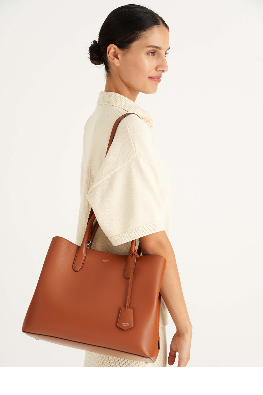 Oroton muse three on sale pocket day bag