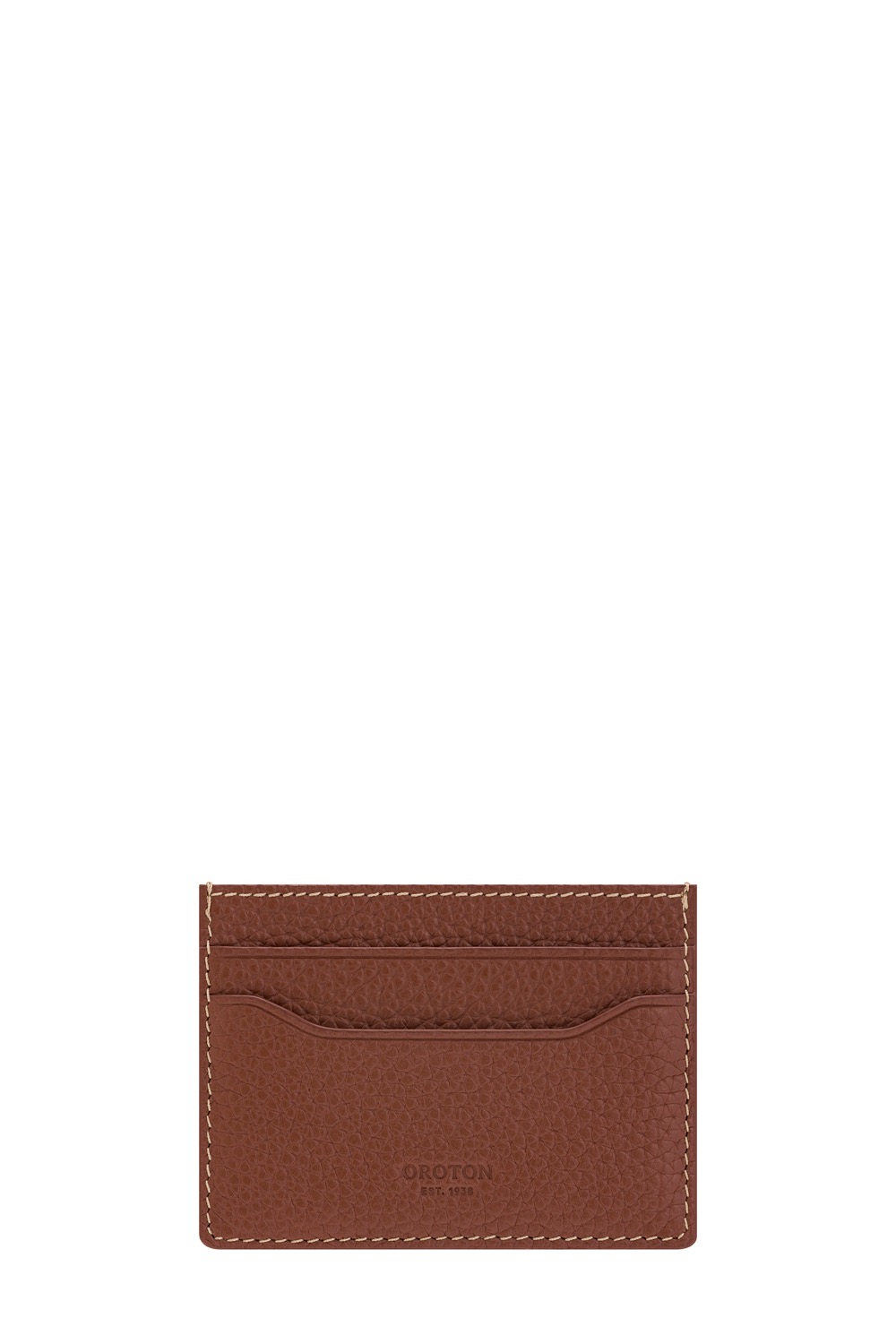 Oroton leather discount business card holder