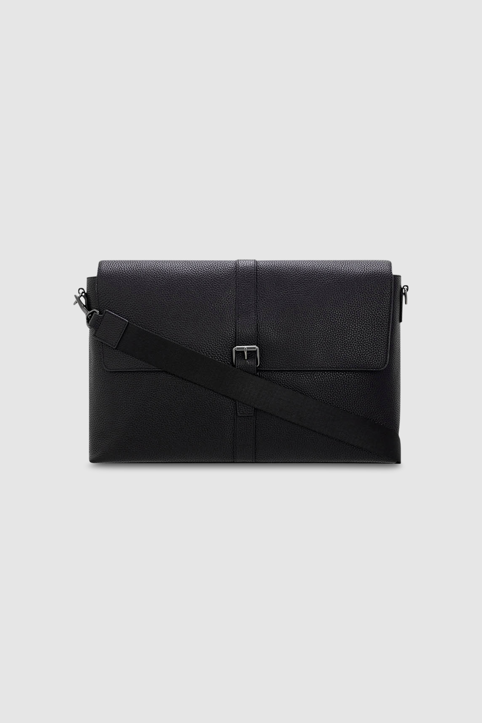 Marcus Satchel Dark Whiskey Oroton