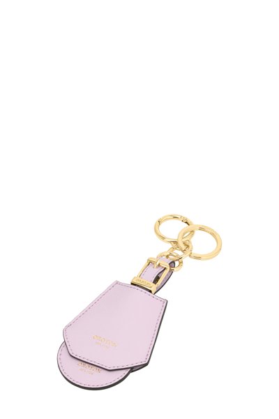 Oroton Patch Triangle Keyring Pouch, David Jones