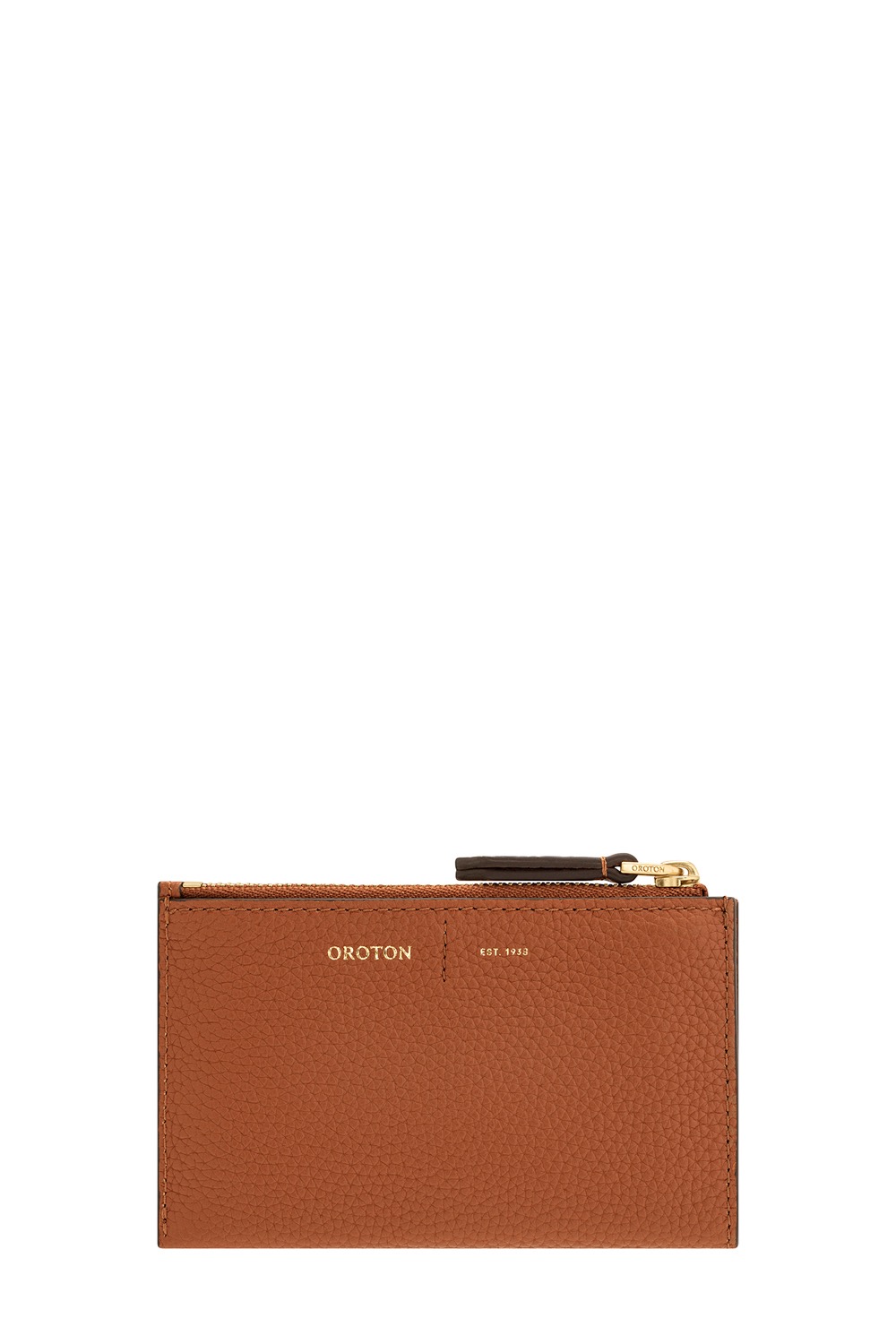 Dylan Pouch With Key Ring Tan Oroton