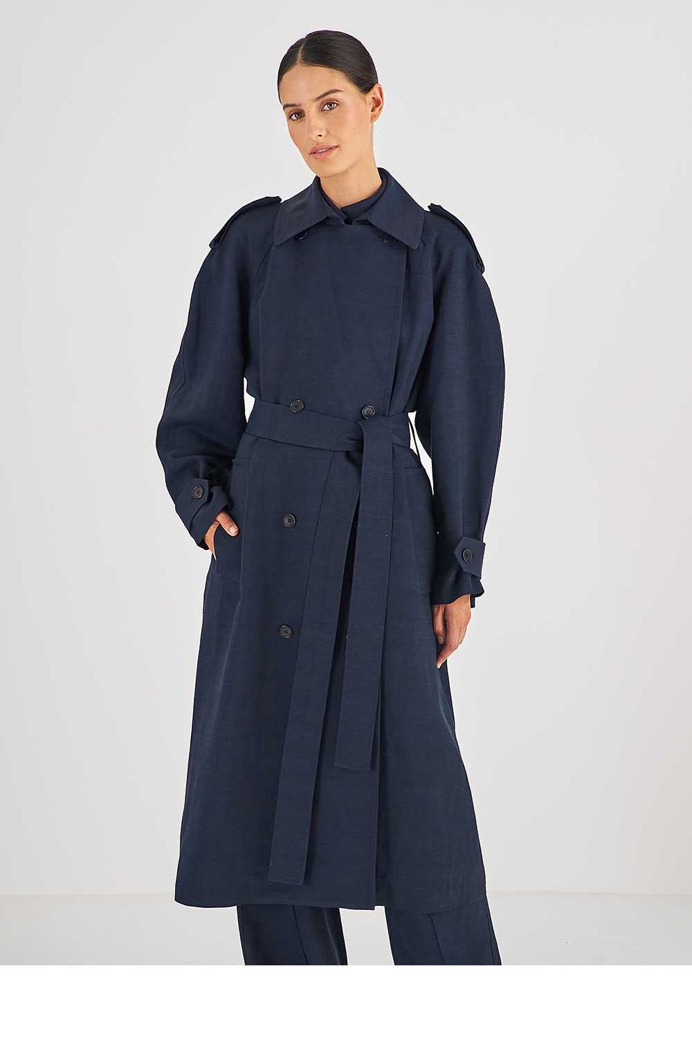 Oroton sale trench coat