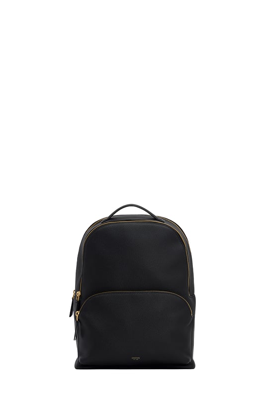 Lilly Nylon Backpack - BLACK/COGNAC | Oroton display picture 3