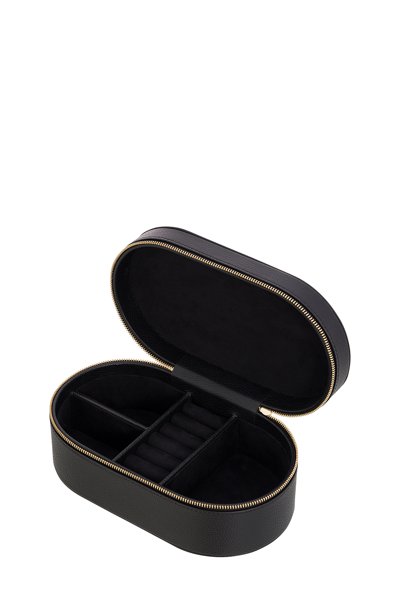 Margot Large Jewellery Case - Black