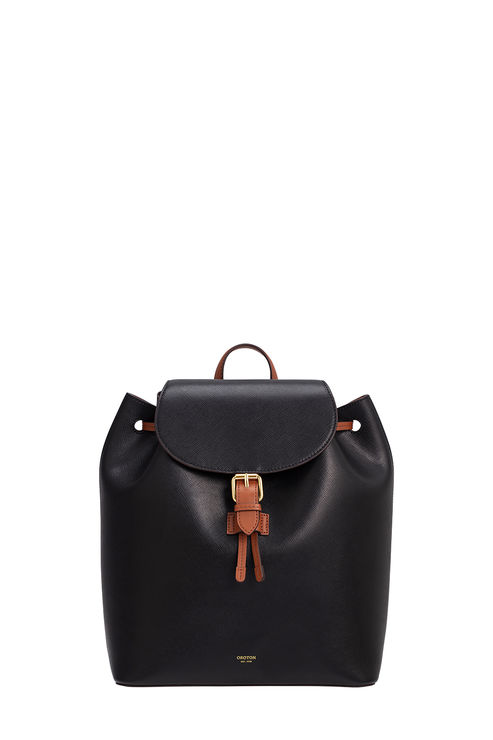 oroton backpack leather