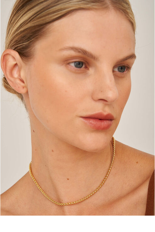 Link Chain Necklace - Laura Bold - Gold